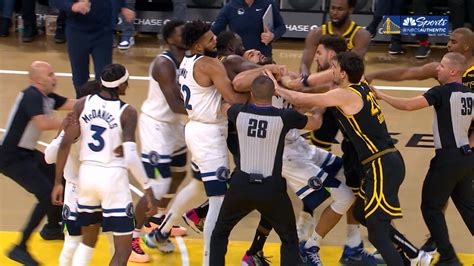 Draymond, Klay ejected after skirmish in Warriors-Timberwolves game